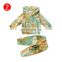 Cool Boys fashion girls Two pieces Long Sleeve hooded pocket tops with pants Pajama Set Popular Tie Dye Toddler Sleep Suits