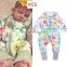 50styles Newborn Boy Clothes for babies Toddlers Long Sleeve Floral Print Baby Girl Children's Overalls Pyjamas Kids Clothing