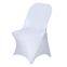 Black Elastic Stretch Spandex Folding Chair Cover for Wedding Party Dining Event Restaurant