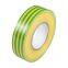 green and yellow color double colors insulation PVC electraical tape with glue