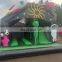 Alien Bounce House Commercial Inflatable Bouncy Castle Combo With Slide