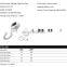 Sonlam FG-29, Factory Price  stainless handrail End lid Handrail fittings