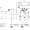 220v ac 2kw double acting hydraulic power station/unit/pack