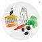Stained/clear tempered glass cutting board