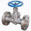 Bundor SS316 globe valve price handwheel DN600 PN25 flanged end globe valve