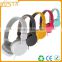 Fancy stereo promotional gift stylish noise cancelling wholesale foldable wired headphones