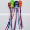 Universal 3 wiring 12v 5A rear brake kill switch double flash light emergency warning stop hazard switch motorcycle