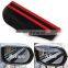 Flexible PVC Car Rear View Mirror Rain Shade Rainproof Blades Car Back Mirror Eyebrow