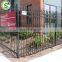 Frame Material and Fencing, Trellis & Gates Type Wrought Iron Garden fence design prefab iron fence panels