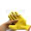 84% polyester 16% elastane gloves nitrile coated foam gloves