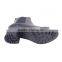 Competitive price China hiking underground woman shoes boots with rlastic band