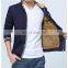 2020 autumn and winter youth plus velvet overalls men's loose cotton jacket customization