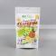 high quality zip lock plastic small bags packaging for freeze dried pineapple fruits moistureproof recycled bags