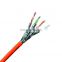 cat7 network cable SFTP 0.59mm 305m network ethernet PVC 1000ft cat7 lan cable cat7a
