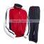 autumn and winter sports jersey 5xl polo tracksuit set for senior high school student uniform