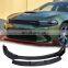 labio delantero New Hot Selling Products PP Material front bumper lip Car decoration for Dodge Charger 2021