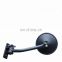2017 new Black Round Quick Release Mirrors rear view mirror for Jeep Wrangler Replacement Driver Side Mirror