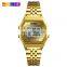 SKMEI 1345 Lady's Fashion&Casual Digital Watch Multi-function Stainless Steel Sport Watch For Women