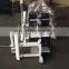 Body Building Machine Commercial Fitness ASJ-M634 Inverse Leg Curl&Hip Quad Plate Loaded Machine