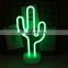 Hot Selling USB&Battery Powered Plastic Led Channel Letter Logo Sign Neon Light for bedroom Wall Decor