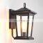 Simple European outdoor door waterproof villa garden tea house Chinese style hotel antique wall lamp