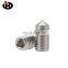 A2-70 M3-M8 DIN914 socket cone point set screw