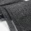 220gsm heavy density black shade net with knitted eyelet shading fence net