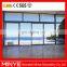 Aluminum frame commercial impact glass entry doors for KFC shop front glass door