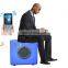 Factory Price New Amazon rechargeable cordless Portable plastic music speaker with led music player camping sound light