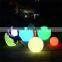 led stone light dongguan factory solar charging  led ball light sphere lamp for outdoor garden