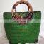 Vietnam Supplier Hot sale Ladies handbag bamboo tote bag Cheap Wholesale