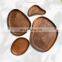 Hot Sale Wooden tray decor for coffee table original round board set Vietnam Supplier
