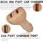 QC3.0 Quick Charge 30W 5V2.4A Dual USB Port Car Phone Charger Adapter
