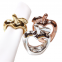 Wholesale New Apple Shape Napkin Rings For Christmas Table Accessories With Gold Color