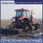 Tractor installation with half track anti sinking and anti-skid