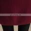Women Slim Side Slit Turtleneck Wool Sweater Dress