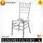 Wholesale white and silver steel chiavari chair for wedding