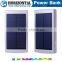 Hot selling portable charger power bank,Solar power bank charger for iPhone Samsung