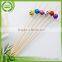 2016 Cheaper best Choice cocktail bamboo tape skewer pick stick