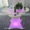PE Plastic Bar Table with LED light and remote YXF-7871H