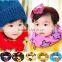 Autumn Winter Newest Smile Star Knitted Fashion Baby Kids Circle Loop Scarf