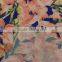 Spring wholesale women dresses silky 100%Polyester mechanical stretch CDC crepe print fabric