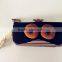 Osni newest design customed colorful cute eyes zippered pencil pouch /gift pouch / nice design pencil pouch