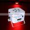 high power 6pcs 6in1 RGBWA+UV LED par lighting for DJ