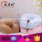 Plush multi usage nap neck support chair seat backrest cushion anti hemorrhoids ring shaped chocolate donut pillow