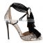 New arrival women sandals 2016 ankle strap fron tassel elegant european heels latest fashion design women party sandals