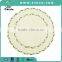 decorative round placemats
