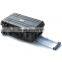 LAOA high grade strengthen waterproof, resistance to shock trolley tool box ,precise instrument safety box