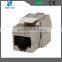 ethernet keystone jack, cat5e patch panel keystone, rj45 FTP cat5 keystone jack