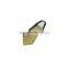 Brown Black Quality OEM Leather PU PVC Zipper Pull